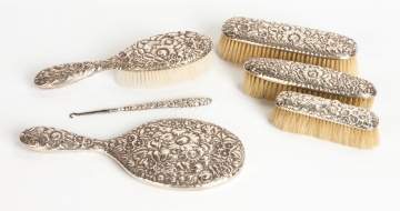 Dominick & Haff Sterling Silver Dresser Set