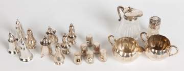 Various Sterling Silver and 800 Silver Table Articles