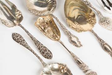Various Silver Serving Pieces