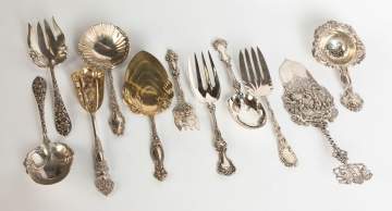 Various Silver Serving Pieces