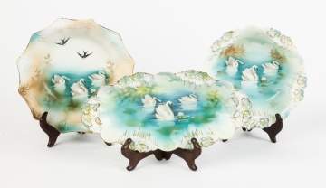 R.S. Prussia Bowl and Tray