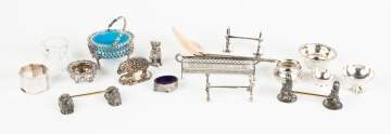 17 Misc. Silver Plate Items