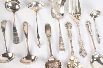 10 Misc. Sterling Serving Pieces