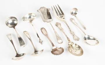 10 Misc. Sterling Serving Pieces