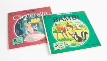 Disney Story Book Records & Various Children's Story Records 