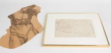 Various Etchings and drawing by George A. Renouard (1884-1954), Anthony J. Sisti (1901–1983), Elizabeth Twistington Higgins (1923-1990) & Bigelow