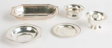 Group of Sterling Silver Table Articles 