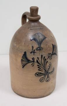 W. H. Farrar & Co., Geddes, NY 4 Gallon Stoneware Jug