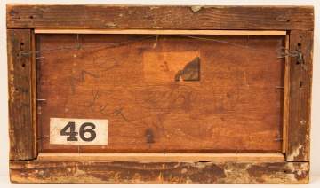 Constantin Stoiloff (Austrian, 1850-1924) Sleigh & Snow Scene