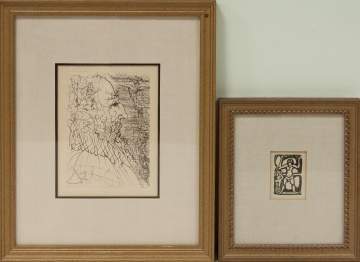 Salvador Dali (Spanish, 1904-1989) & Georges Rouault (French, 1871-1958) Prints