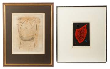 Keiko Minami and Haku Maki Woodblock Prints