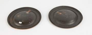 Two Hand Painted Tins