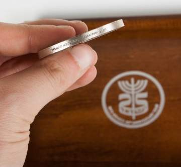 Salvador Dali (Spanish, 1904-1989) Homage to Israel, 1973 - Set of 12 Silver Medals