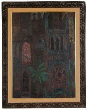 John Altoon (American, 1925-1969) The Cathedral  