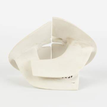 Ruth Duckworth (British, 1919-2009) Untitled  Porcelain Sculpture