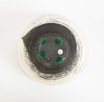 Richard Kjaergaard (Denmark, 1919-1999) White and Gray Bowl