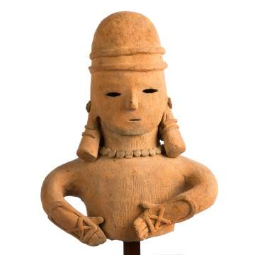 Japanese Haniwa Warrior Figure