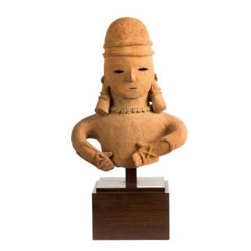 Japanese Haniwa Warrior Figure