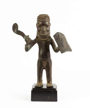 Benin Page Warrior Figure, Nigeria