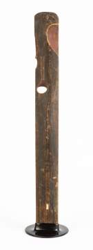 Carved and Painted Atlatl Spear Thrower