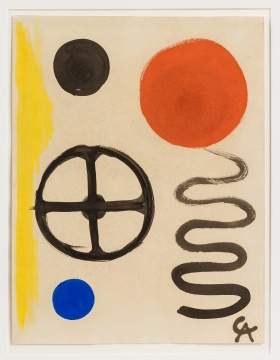 Alexander Calder (American, 1898-1976) "Big Wheel"