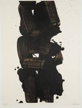 Pierre Soulages (French, born 1919) "Gres"