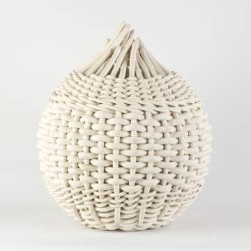 Rina Peleg (Isralie, B. 1940) Pot Basketweave