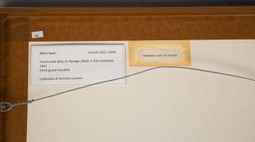 Max Papart (French, 1911-1994) "Promenade Dans En Paysage"