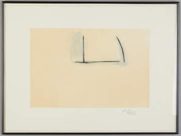 Robert Motherwell (American, 1915-1991) "Window"