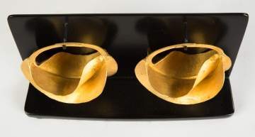 African, Fulani Gold Earrings