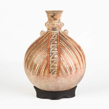 Peruvian Human Figure Vessel