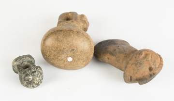 Stone Temple Model, Mortar and Finial Head