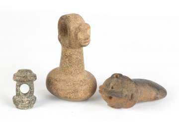 Stone Temple Model, Mortar and Finial Head