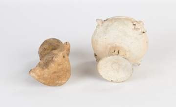 Mexican Baby Figure and Peruvian Vessel