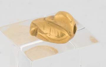 Assyrian Miniature Gold Duck