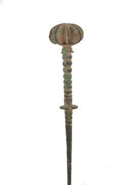 Lobe Headed Bronze Pin, Possibly Anatolia