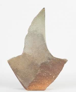 Yasuhisa Kohyama (Japanese, Born 1936) Triangular Ceramic Vessel