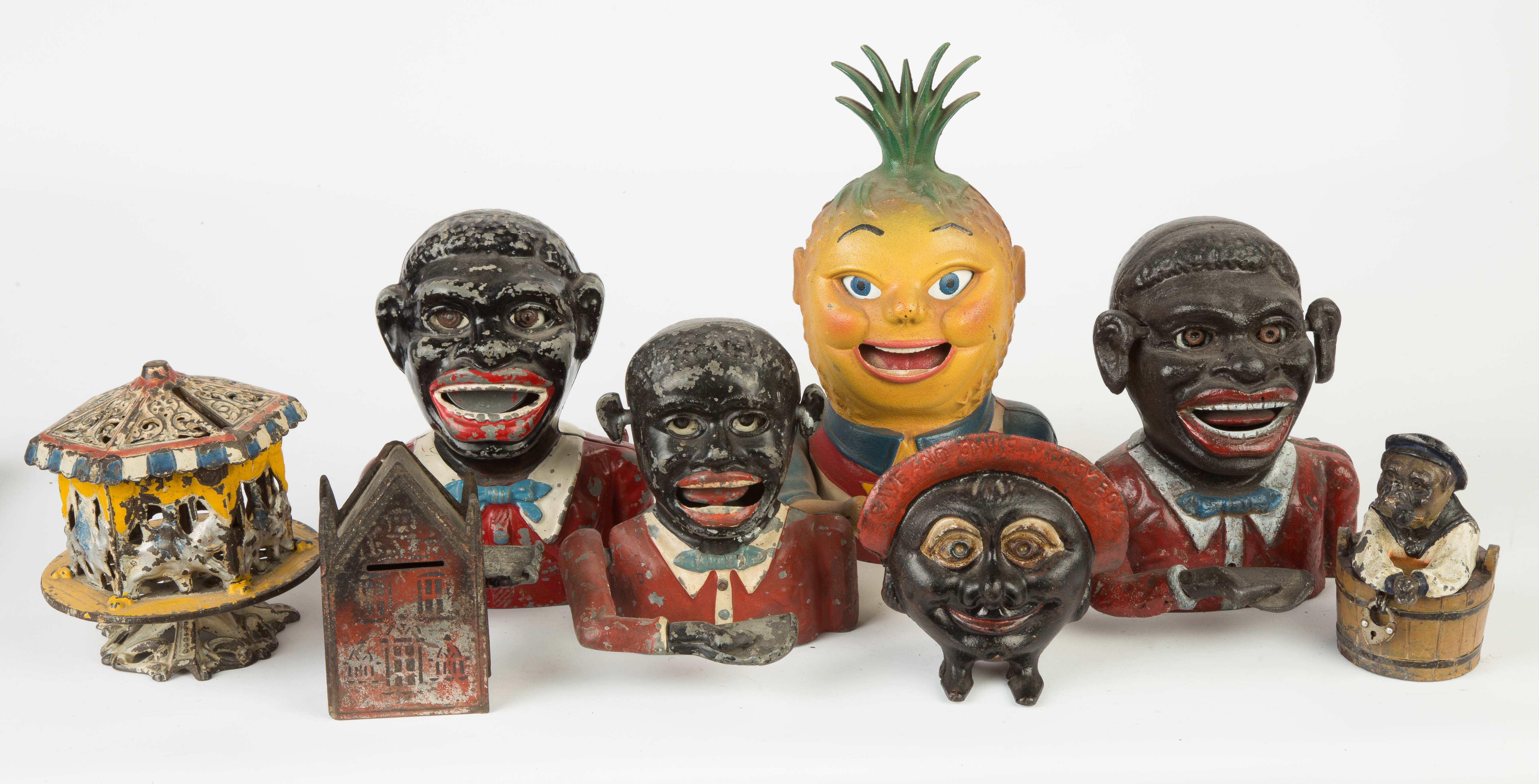 Eight Various SemiMechanical Banks Cottone Auctions