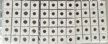 Collection of Indian Head Pennies