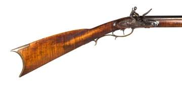 Wheeler Flint Lock Tiger Maple Long Gun