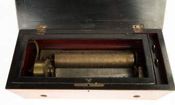 Hime and Son, Liverpool, Swiss Cylinder Music Box