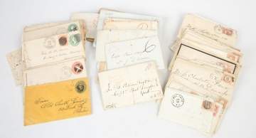 Washington, Stampless and Early Embossed Covers