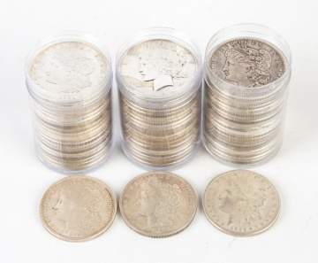 60 Various Silver Dollars