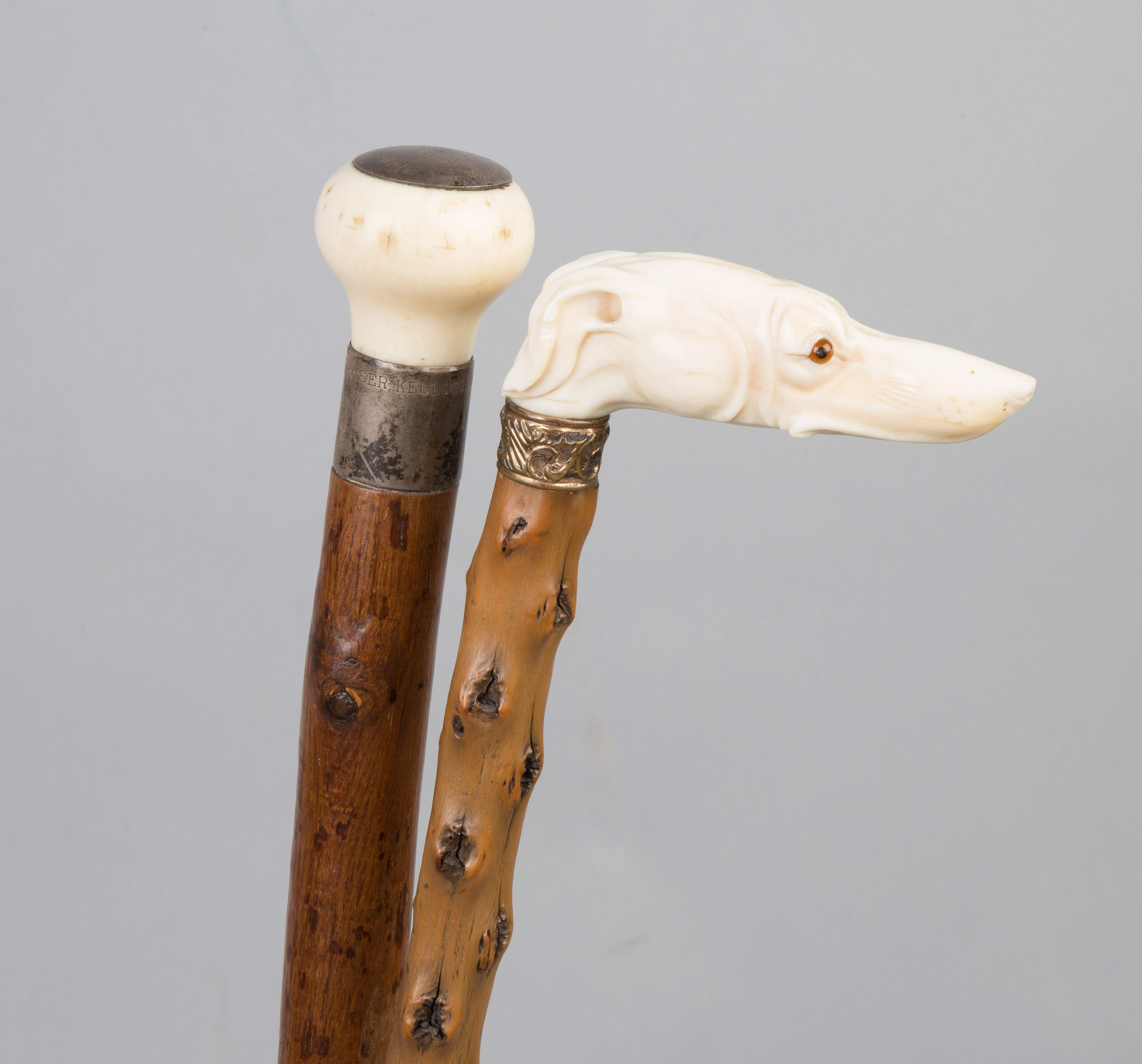 Two Vintage Canes Cottone Auctions