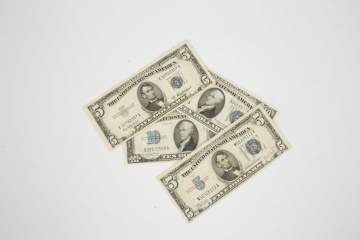 Four Silver Certificates