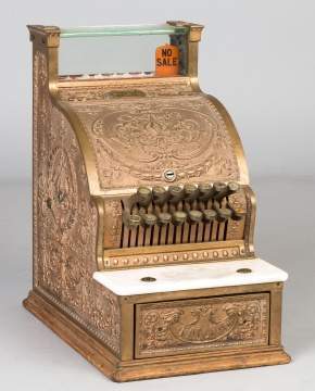 Brass Cash Register Model 313 
