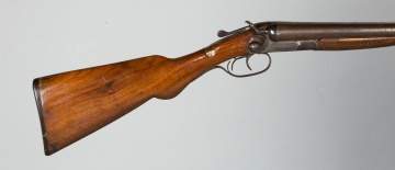 New Baker Double Barrel 12 Gauge Shot Gun