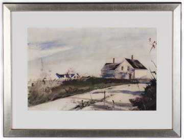 Andrew Wyeth (American, 1917-2009) “Stones Point” 