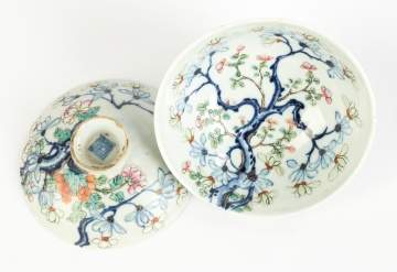 Chinese Porcelain Covered Bowl