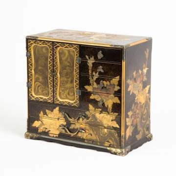 Japanese Lacquered Cabinet